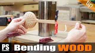 Bending Wood with a Bending Iron