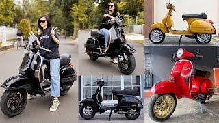 Inspirasi modifikasi restorasi vespa px newpx px150 spartan super keren dan stylish #vespa #vespapx