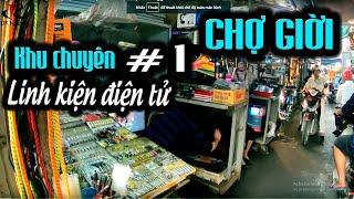 Đồ cũ linh kiện điện tử ở chợ giời #Docuhanoi