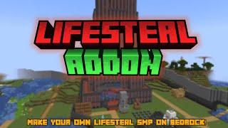 Lifesteal SMP AddonPlugin Trailer Minecraft BedrockMCPE 1.19