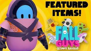 FALL GUYS NINJA SKIN AND STEALTHY COLOR GAMEPLAY NEW FEATURED ITEM SHOP SKIN GAMEPLAY