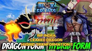 ITS FINALLY BEEN CONFIRMED RIP INDRA Leaked Hybrid Transformation For Dragon Rework.Blox Fruits