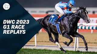 The Titan Of The Worlds Turf  2023 Dubai World Cup - Group 1 Race Replays  Equinox Ushba Tesoro