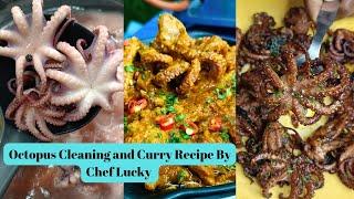 Octopus Recipe - Indian style octopus Curry Recipe By Chef Lucky