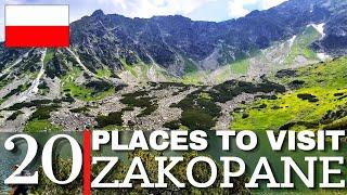 20 Amazing Places to Visit in Zakopane  Tatra Mountains  Poland  GoPro Hero 9 Black