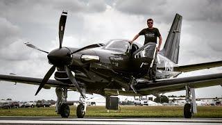 FLYING THE BRAND NEW 2021 TBM940 BLACK KNIGHT - Flight VLOG