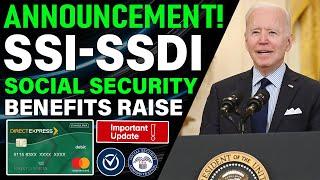 RAISE to SSI SSDI Social Security Seniors & Retirees Benefits 2022  2023 Update