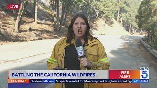 Southern California wildfires are being contained but there is still lots of work to be done 