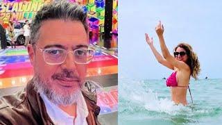 ELLA EN MIAMI Marina Calabró y Rolando Barbano disfrutan su soltería