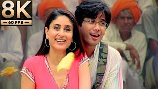 8K Remastered - Aao Milo Chalen  Kareena Kapoor Shahid Kapoor  Jab We Met