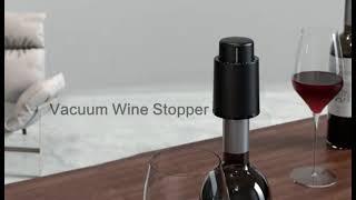 5StarTool Vacuum Wine  Smart Memory Bottle Stopper with Time Scale Record