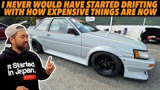 Japanese Drifting after 3 years of lockdownsProfessional Japanese drifter interview Robbie Nishida