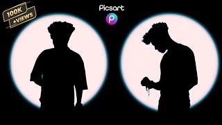 Picsart Dark Shadow Glowing Effect Photo Editing Tutorial dark shadow Photo Editing in PicsArt