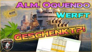 Geschenkt? ️ T9 A. OQUENDO  Werft erklärt & berechnet in World of Warships