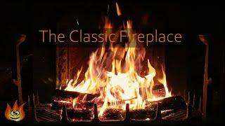 Classic Burning Fireplace Loop with Crackling and Sizzling Fire Sounds Full HD