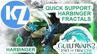 HARBINGER QUICK SUPPORT BUILD - GW2 END OF DRAGONS GAMEPLAY  KarZa