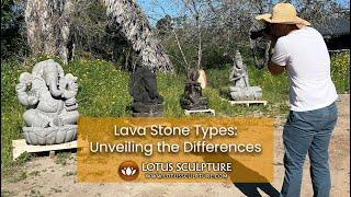 Discover the Beauty of Lava Stone Garden Sculptures with Lotus Sculptures Founder Kyle