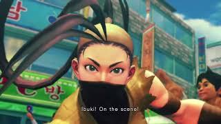 Super Street Fighter IV - Ibuki Intro & Win Poses