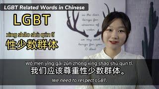 LGBT Related Words & Phrases in Mandarin Chinese we can use in daily Chinese conversations