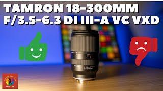 Tamron 18-300mm f3.5-6.3 Di III-A VC VXD Best All-in-One Lens for E and X Mounts