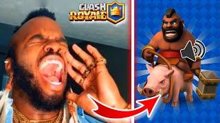 Clash Royale - All Characters Voice Actors IN REAL LIFE Hog Rider Voice Actor