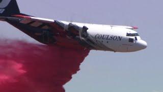 Air tankers helicopters attack Arizona wildfire  VOANews