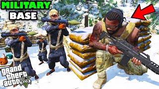 FRANKLIN ARMY FIGHT THE BIGGEST TERRORIST GROUP IN GTA 5