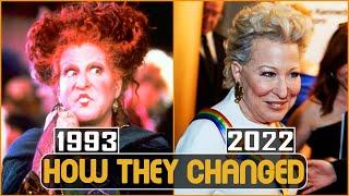 Hocus Pocus 1993 Cast Then and Now 2022 How They Changed