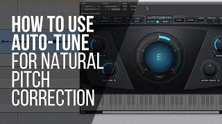 How To Use Auto-Tune For Natural Pitch Correction or an effect - RecordingRevolution.com