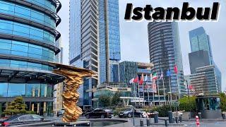 LEVENT ISTANBUL Прогулка по району Левент Стамбул ТРЦ Озделик Стамбул2022 Богатый район Стамбула