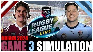 RLL4 Predicts NSW Blues vs QLD Maroons State of Origin Game 3 2024