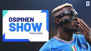 Victor Osimhen SHOW Every Goal  Serie A 202324