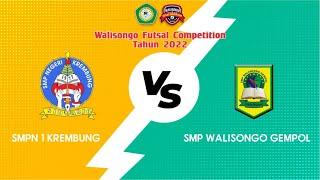 PERTANDINGAN SERU SMPN 1 KREMBUNG VS SMP WALISONGO GEMPOL  WALISONGO FUTSAL COMPETITION 2022