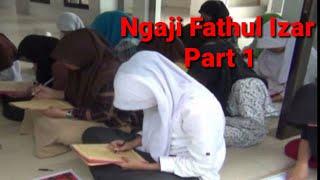 Ngaji Fathul Izar Makna Jawa part 1