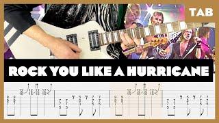 Scorpions - Rock You Like a Hurricane - Guitar Tab  Lesson  Cover  Tutorial