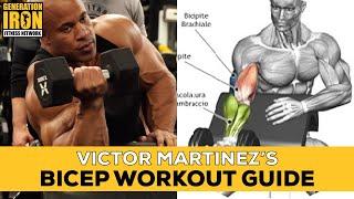 Victor Martinez’s Bicep Workout  Training With Victor Martinez Part 3