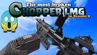 THE MOST BROKEN GUN FOR SEASON 9  CODMobile - Chopper LMG