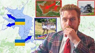 Advancements & Breakthroughs Threaten Defensive Lines - Nord Stream WARRANT - Ukraine Map & News