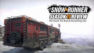 Обзор на Snowrunner 11 сезон Свет и камера  11 DLC для snowrunner