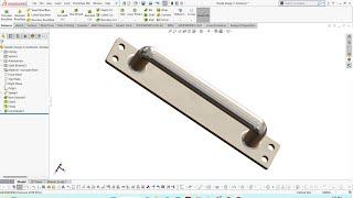 Solidworks Tutorials for Mechanical Engineering  Handle Design