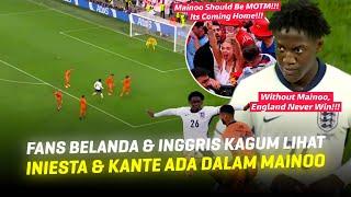 Seperti Melihat Gabungan Iniesta + Kante Aksi Kobbie Mainoo Sukses Menyihir Fans Belanda & Inggris