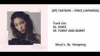 EP TAEYEON – VOICE JAPANESE