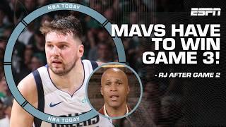 If the Mavs lose Game 3 ITS OVER - Richard Jefferson on the Celtics going up 2-0  NBA Today