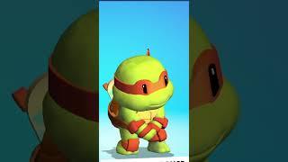 TURTLES IN STUMBLE GUYS #shorts #stumbleguys #shortvideo