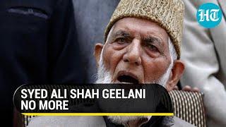 Kashmiri separatist leader Syed Ali Shah Geelani dies PDP’s Mehbooba Mufti sends condolences