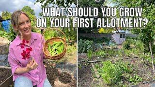 WHAT TO GROW ON YOUR FIRST ALLOTMENT PLOT  ALLOTMENT GARDENING FOR BEGINNERS