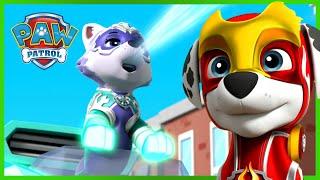 Mighty Pups Save A Frozen Adventure Bay and More - PAW Patrol - Cartoons for Kids Compilation