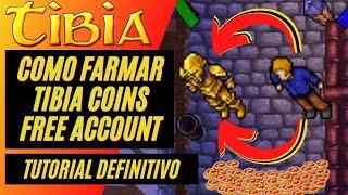 COMO FARMAR TIBIACOINS FREE ACCOUNT - TUTORIAL DEFINITIVO