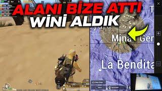 ALANI ÖNÜMÜZDE BİTİRDİ WİNİ ALDIK   PUBG MOBİLE