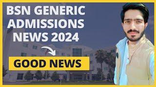 Bsn Generic Admissions 2024 Nursing Admissions Good News Bs Nursing Admissions 2024 BsnNursing